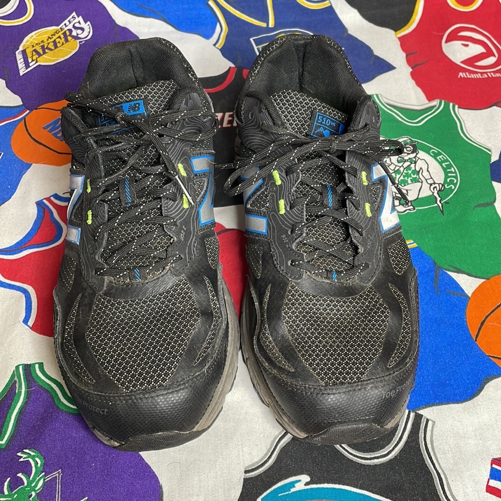 New Balance 510v4 Men’s Trail Running Shoes Hiking Black - Picture 3 of 6